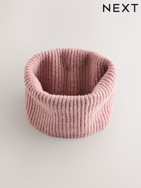 Blush Pink - Cosy Knitted Snood (1-16yrs)
