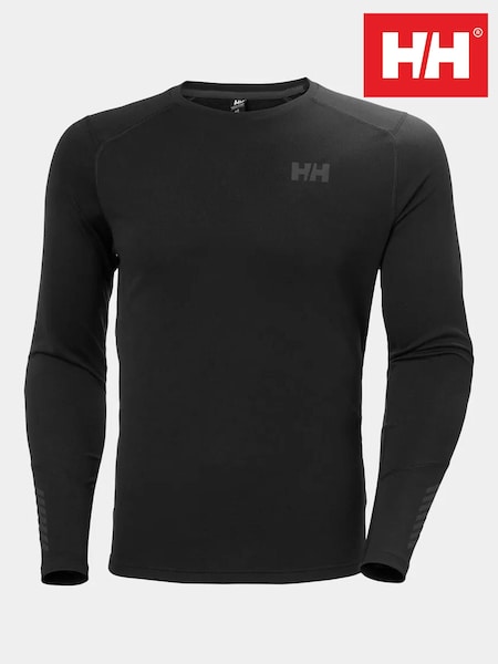 أسود - Regular Helly Hansen Life Active Ski Base Layer Top