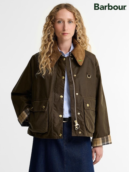 Brown - Barbour® Icons Modern Spey Wax Jacket