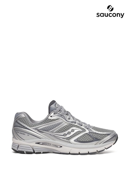 Silver - Regular Saucony Progrid Guide 7 Trainers