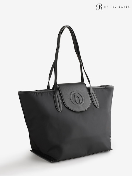 أسود - B By Ted Baker Nylon Tote Bag
