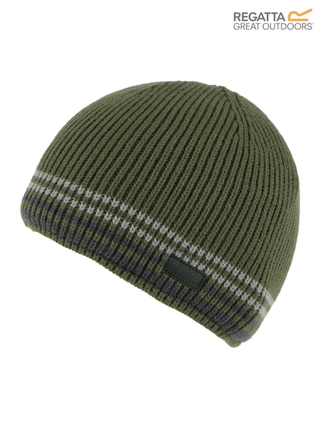 Regatta Green Balton Beanie IV Hat (H01570) | SGD 29