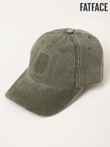 Verde caqui - Regular Fatface Embroidered Baseball Cap