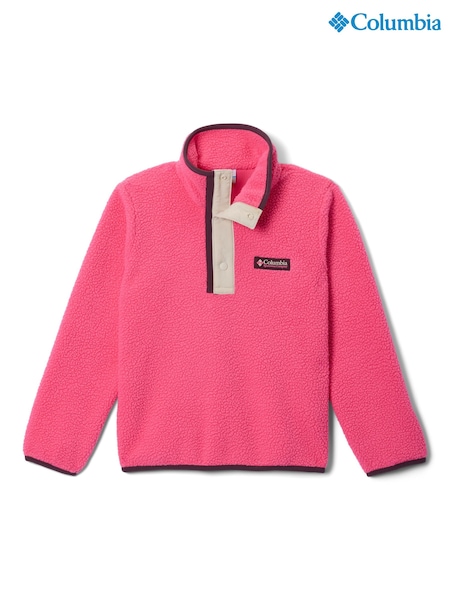 Rose - Columbia Helvetia Ii Half Snap Fleece