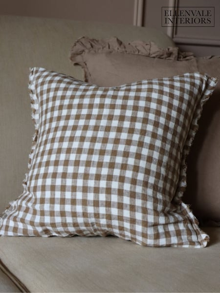 Ellenvale Interiors Esmee Gingham Cushion Cover