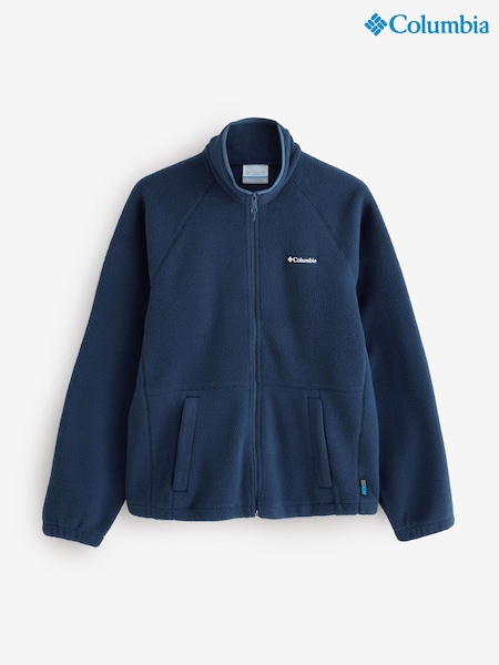 Blue - Regular Columbia Timber Crest Full Zip Fleece