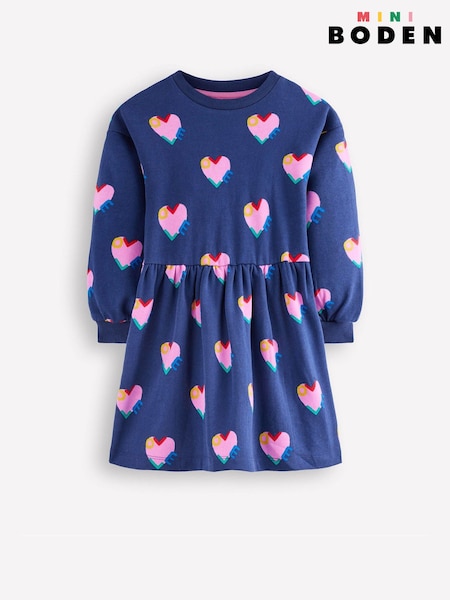 Boden Drop Shoulder Sweat Dress (H05521) | kr455 - kr550