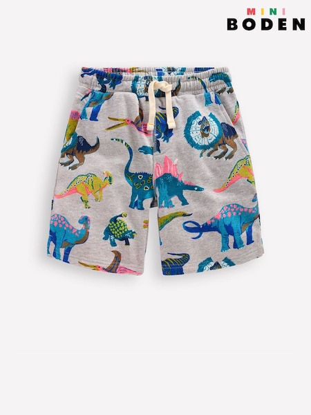 Boden Grey Printed Shorts (H05524) | PEN 194 - PEN 228
