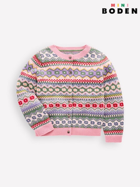 Boden Edie Fair Isle Cardigan (H05526) | ‏215 د.إ.‏ - ‏ 245‏ د.إ.
