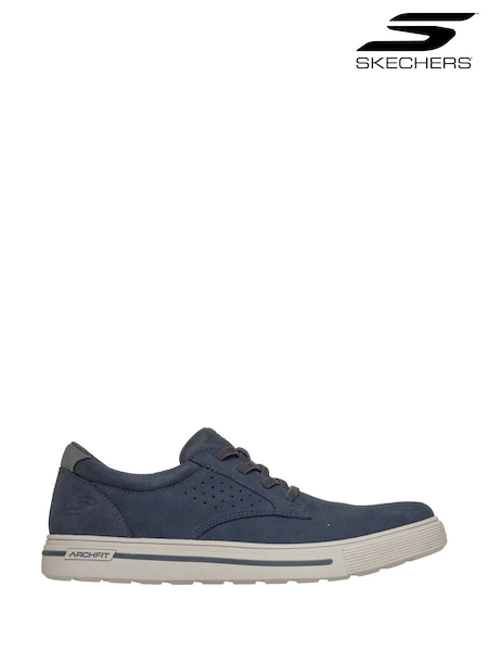 Bleu - Regular Skechers Arch Fit Solano Rey Shoes