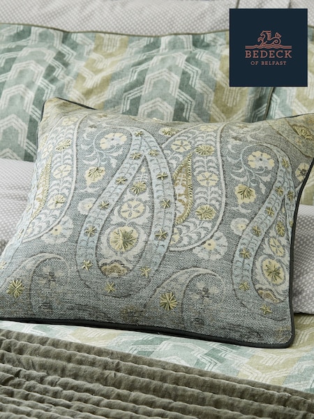 Bedeck of Belfast Olive Reya Cushion (H06620) | Rp 1,013,000