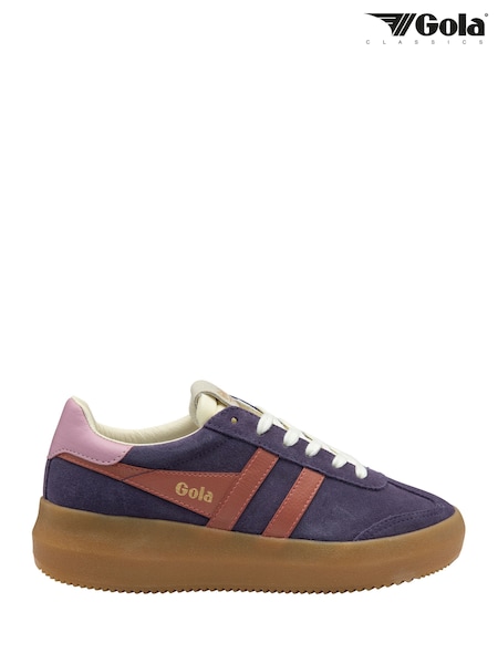 Gola Athena Suede Lace-Up Trainers (H08188) | ‏478‏₪
