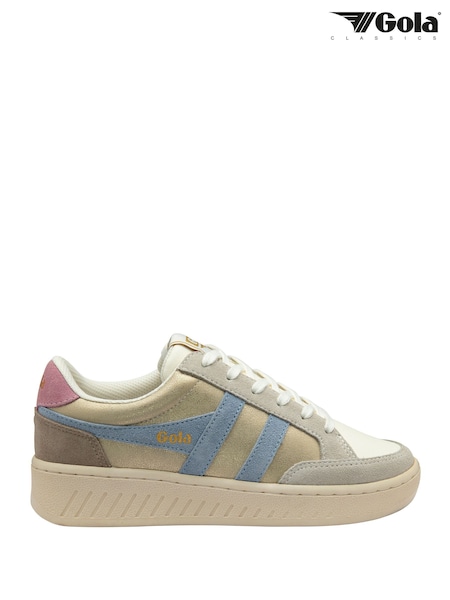 Gola Gold Superslam Blaze Lace-Up Trainers (H08201) | SGD 174