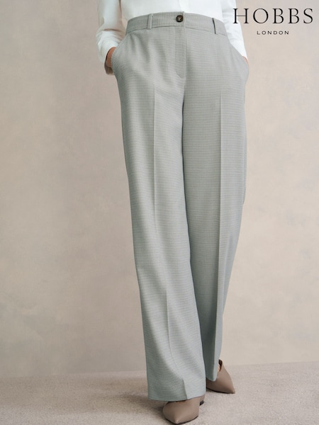 Hobbs Green Ellie Wide Trousers (H08524) | $321
