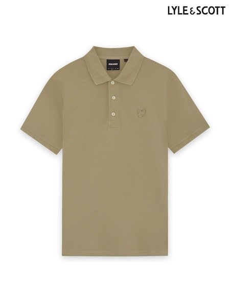 Lyle & Scott Green Superfine Polo Shirt (H08699) | $115