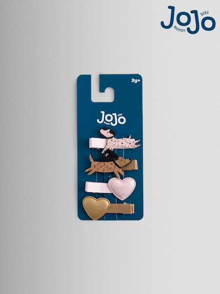 متعدد الألوان كلاب - Jojo Maman Bébé 4-pack Dog Clips