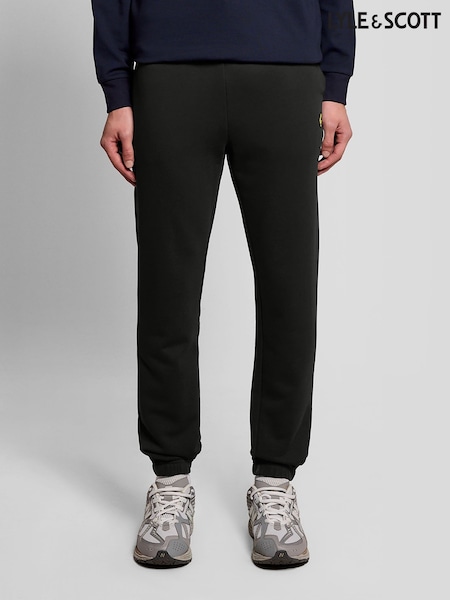 Lyle & Scott Black Slim Sweat Joggers (H08814) | AED408