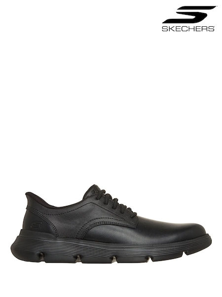 Black - Regular Skechers Garza Duran Slip Shoes