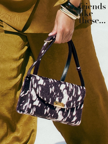 Mono Animal Print - Friends Like These Structured Multi-way Cross-body Bag