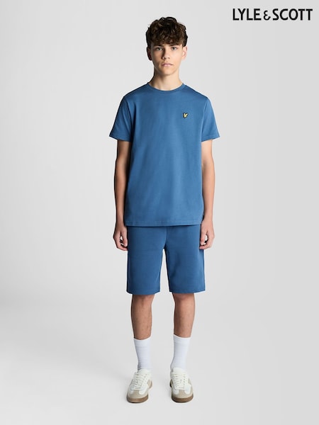 ブルー - Lyle & Scott Sweat Shorts (H09506) | ¥ 7,110 - ¥ 8,130