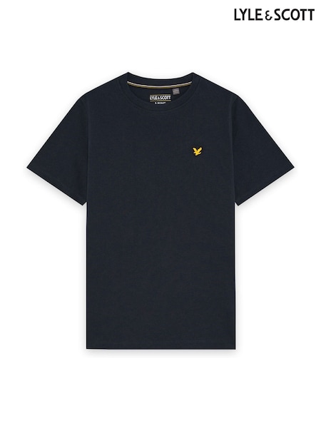 أزرق داكن - Lyle & Scott Core Sports T-Shirt (H09510) | ‏128 د.إ.‏
