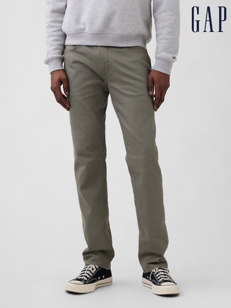 Verde - Regular Gap Slim Soft Wear Jeans