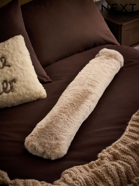 Long Faux Fur Hot Water Bottle