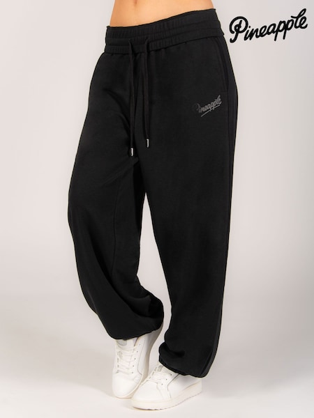 Pineapple Black Oversized Super Balloon Joggers (H11005) | €48