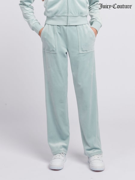 Sininen - Juicy Couture Tytöt Diamante Leveä lahje Verryttelyhousut (H11038) | €102