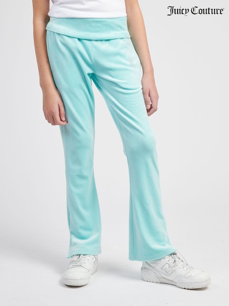 Azul - Juicy Couture Girls Fold Over Waist Joggers (H11051) | 113 €