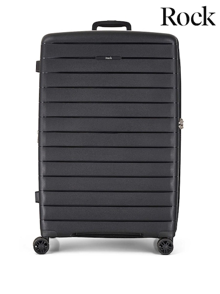 Черный - Rock Luggage Large Palma Nude Suitcase (H11112) | €132