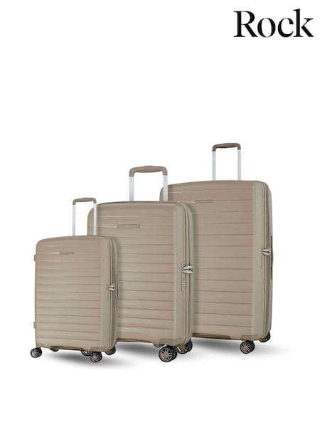 Rock Luggage Palma Suitcases Nude 3pc Set (H11122) | R$ 2.270