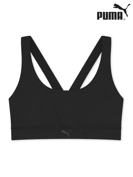 Puma Black Womens TRAIN Mid-Impact Bra (H11203) | €44