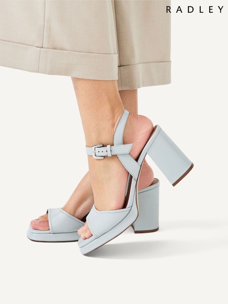 أزرق - Radley Freda Lane Platform Sandals (H11210) | ‏751 د.إ.‏
