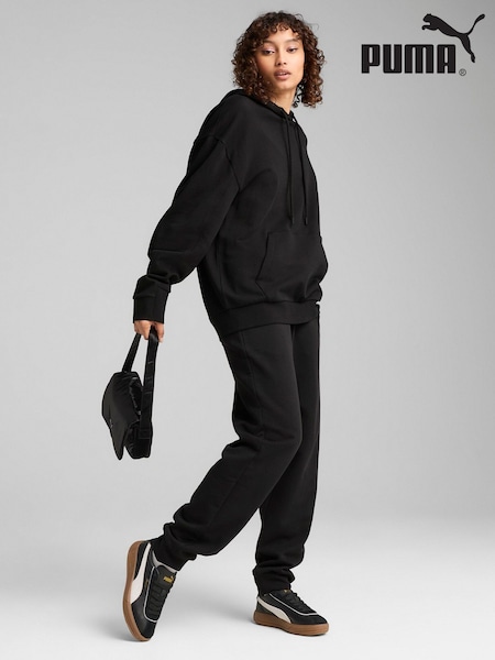 Puma Black Womens Her Relaxed Hoodie (H11337) | 262 QAR