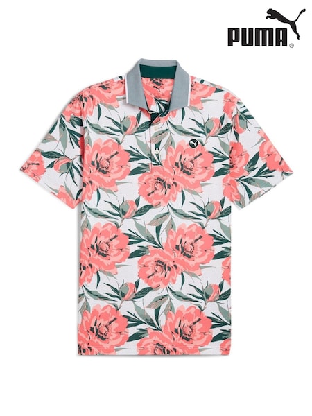 Puma Multi Mens Mattr Beautiful Game Golf Polo Shirt (H11350) | R$ 690