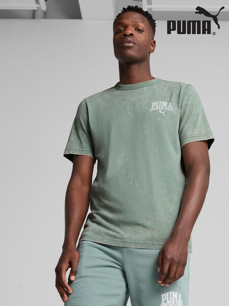 Зелений - Футболки Puma Mens Class Washed (H11355) | 1 682 грн