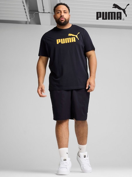 Puma Blue Mens ESS No. 1 Logo T-Shirt (H11361) | €27