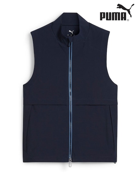 Sininen - Puma Womens CLOUDSPUN Ripguard Vest Windbreaker (H11365) | €126