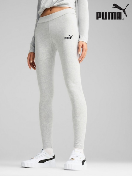 Puma Grey Womens Essentials Small No. 1 Logo Leggings (H11417) | R$ 205