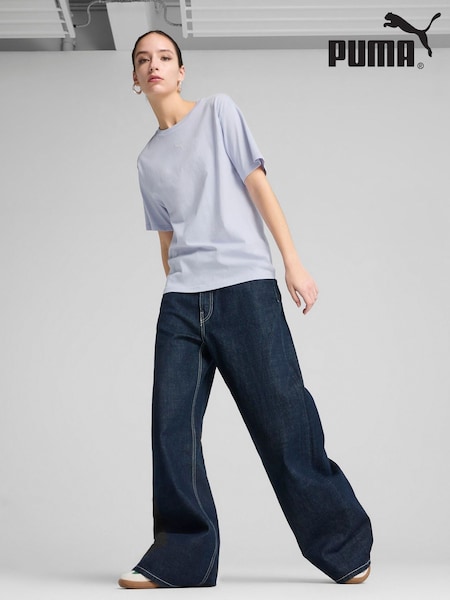 Puma Blue Womens ESS Relaxed T-Shirt (H11419) | €31