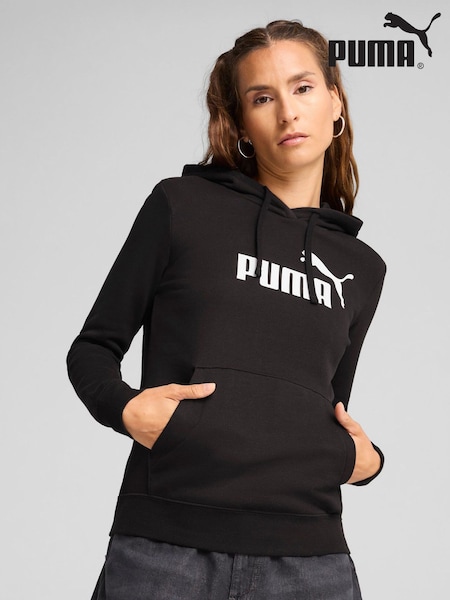שחור - Puma Womens ESS No. 1 Logo Hoodie (H11430) | ‏226‏₪