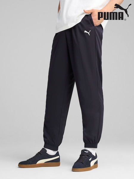 Puma Blue Mens Essentials Woven Trousers (H11446) | €42