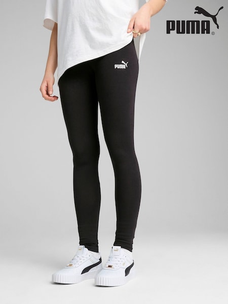 Puma Black Womens Essentials Small No. 1 Logo Leggings (H11453) | R$ 205