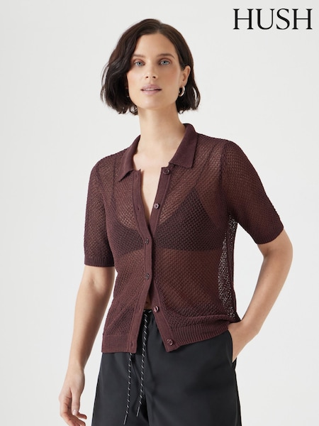 Maro - Top tricotat cu cusături Interest Hush (H11476) | 670 LEI
