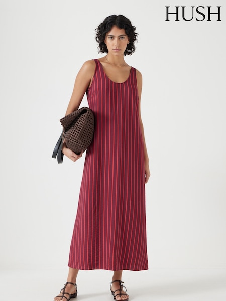 Hush Red Sophie Scoop Neck Maxi Dress (H11489) | 5,107 UAH