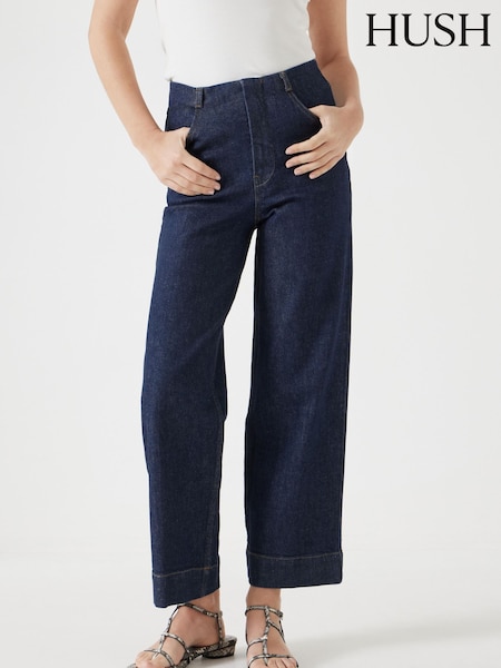 Hush Blue Marla Cropped Jeans (H11505) | ₪453