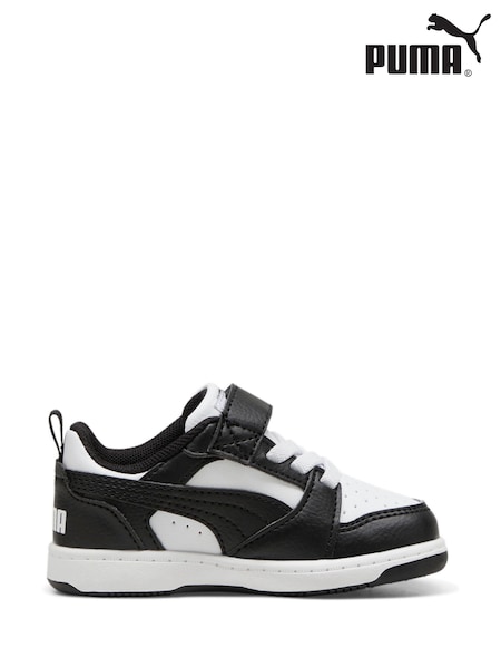 Puma White Girls Toddlers Rebound V6 Lo Sneakers (H11575) | €42