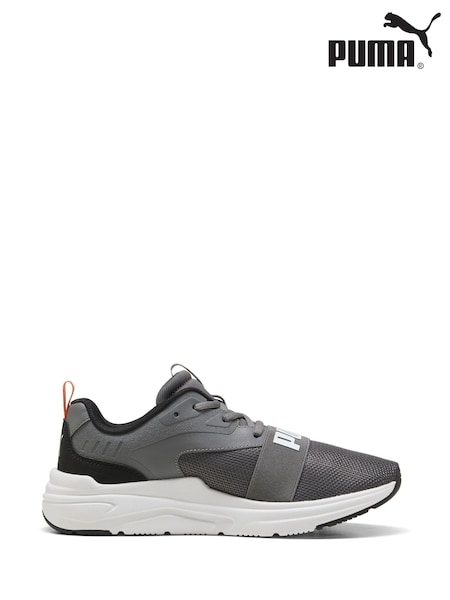 Puma Grey Mens SOFTRIDE Wired 2 Sneakers (H11584) | €60
