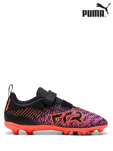 Puma Black Kids FUTURE 8 PLAY V FG/AG RB Football Boots (H11588) | €53